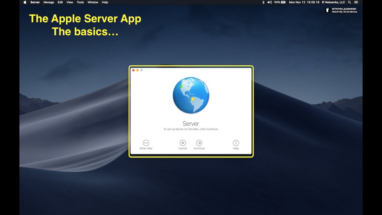 app server for mac